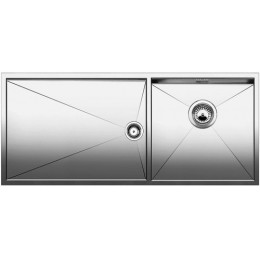 Мойка Blanco Zerox 400/550-T-IF/N чаша справа нержавеющая сталь