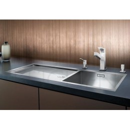 Мойка Blanco Zerox 400/550-T-IF/N чаша справа нержавеющая сталь