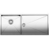 Мойка Blanco Zerox 400/550-T-U чаша слева нержавеющая сталь
