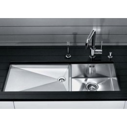 Мойка Blanco Zerox 400/550-T-U чаша справа нержавеющая сталь