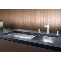 Мойка Blanco Zerox 400/550-T-U чаша справа нержавеющая сталь