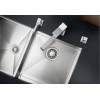 Мойка Blanco Zerox 400/550-T-U чаша справа нержавеющая сталь