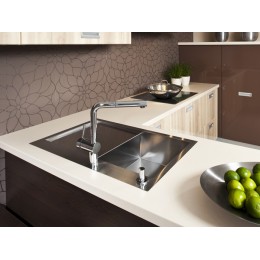 Мойка Blanco Zerox 4S-IF/A крыло справа нержавеющая сталь