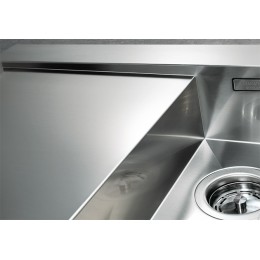 Мойка Blanco Zerox 8S-IF/A крыло слева нержавеющая сталь