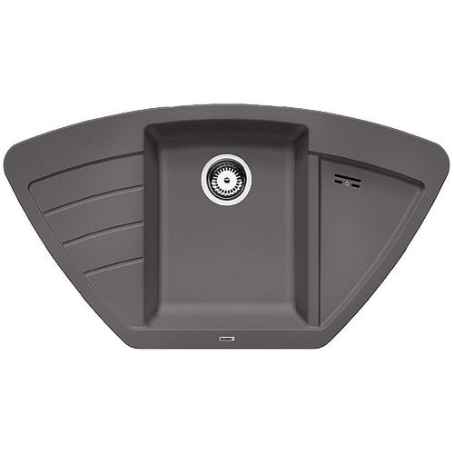 Мойка Blanco Zia 9E темная скала