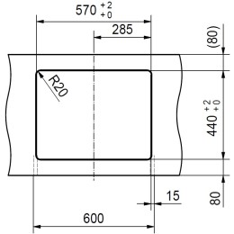Мойка Franke BCX 110-55 TL сталь