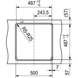 Мойка Franke BCX 210-51 TL сталь