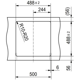Мойка Franke BCX 610-51 TL сталь