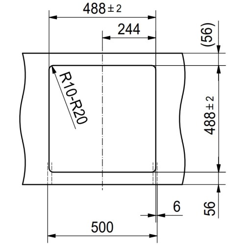 Мойка Franke BCX 610-51 TL сталь