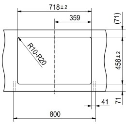 Мойка Franke BCX 610-74 TL сталь
