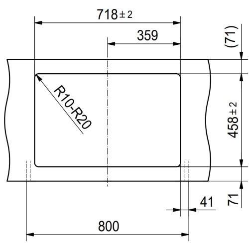Мойка Franke BCX 610-74 TL сталь