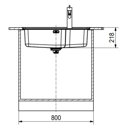 Мойка Franke BCX 610-74 TL сталь