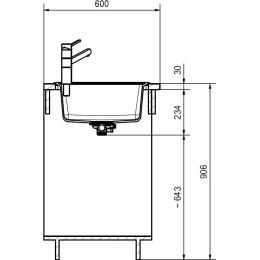 Мойка Franke BFG 611-86 миндаль