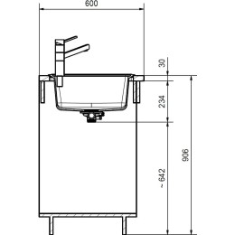 Мойка Franke BFG 611-97 миндаль