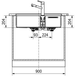Мойка Franke BWX 120-41-27 сталь