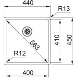 Мойка Franke BXX 210-40 сталь