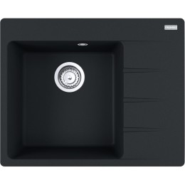 Мойка Franke Centro CNG 611/211-62 TL чаша слева черный матовый