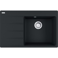Мойка Franke Centro CNG 611/211-78 TL чаша слева черный матовый