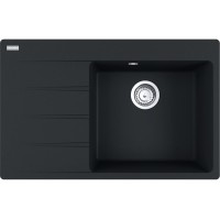 Мойка Franke Centro CNG 611/211-78 TL чаша справа черный матовый