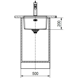Мойка Franke FEX 110-40 сталь