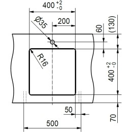 Мойка Franke FEX 110-40 сталь