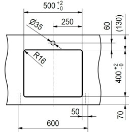 Мойка Franke FEX 110-50 сталь