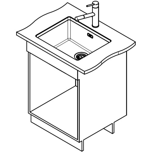 Мойка Franke FEX 110-50 сталь