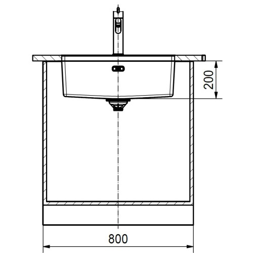 Мойка Franke FEX 110-60 сталь