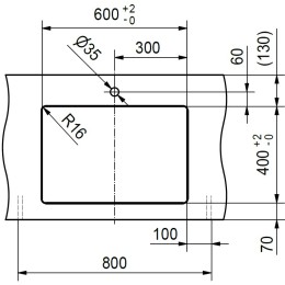 Мойка Franke FEX 110-60 сталь