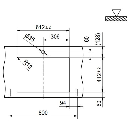 Мойка Franke FEX 210-60 сталь
