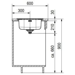 Мойка Franke LNX 611-82 сталь