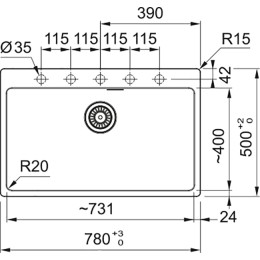 Мойка Franke MRG 610-73 белый