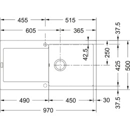 Мойка Franke MRG 611-97 черный
