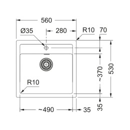 Мойка Franke Sirius SID 610-49 сахара