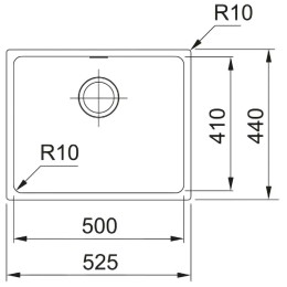 Мойка Franke Sirius SID 110-50 сахара