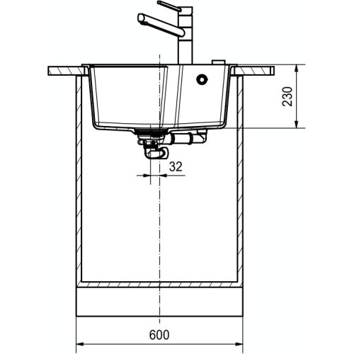 Мойка Franke UBG 610-50 миндаль