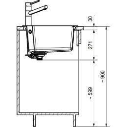 Мойка Franke UBG 610-72 оникс