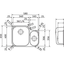 Мойка Franke AMX 160