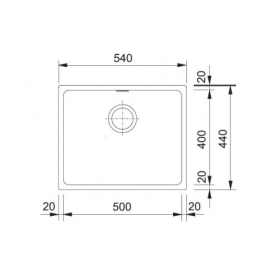 Мойка Franke KBG 110-50 белый