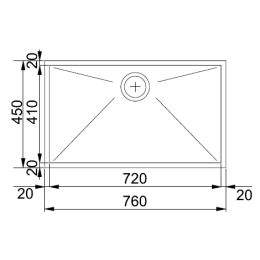 Мойка Franke PPX 110-72