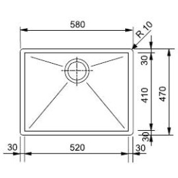 Мойка Franke PPX 210-58 TL