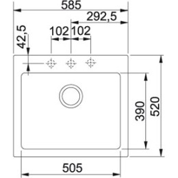 Мойка Franke MRG 610-58 ваниль