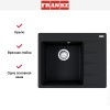 Мойка Franke Centro CNG 611/211-62 TL чаша слева оникс