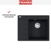 Мойка Franke Centro CNG 611/211-62 TL чаша справа черный матовый