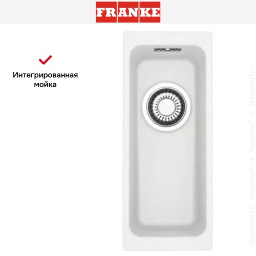 Мойка Franke KBG 110-16 белый