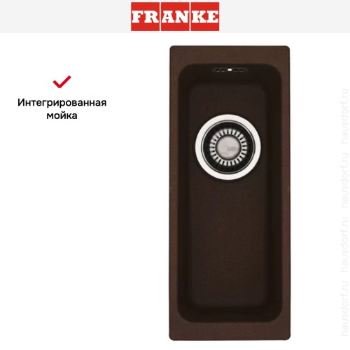 Мойка Franke KBG 110-16 шоколад