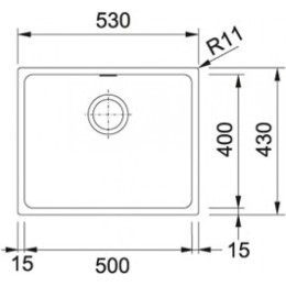 Мойка Franke KBG 210-53 оникс