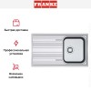 Мойка Franke Smart SRX 611-86 Нержавеющая сталь