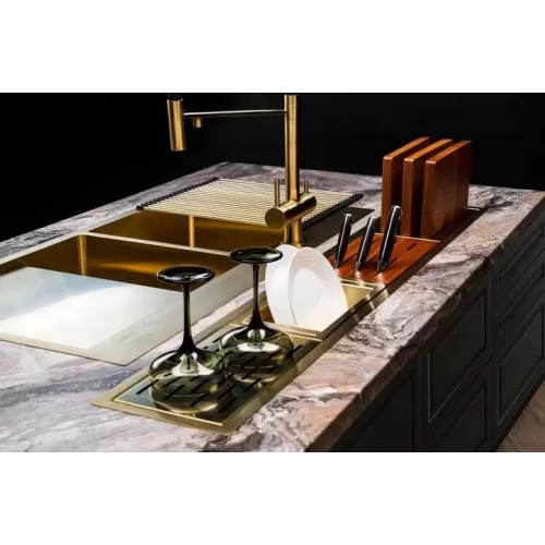 Мойка Omoikiri AKISAME 100-2 GM-R крыло слева