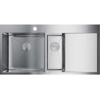 Мойка Omoikiri AKISAME 100-2-IN-L крыло справа